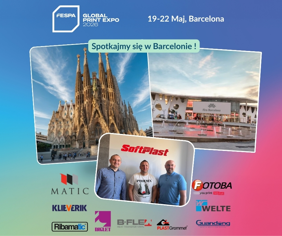 Spotkajmy się na&nbsp;targach FESPA 2026 we&nbsp;Barcelonie